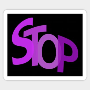 Stop Sticker